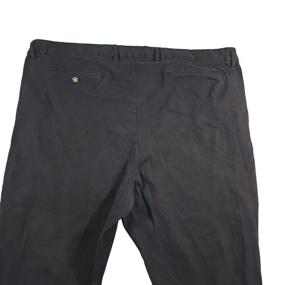 Old Navy Slim Built in Flex Pants Men's Size 46x30 Athletic Taper Black - Picture 3 of 9